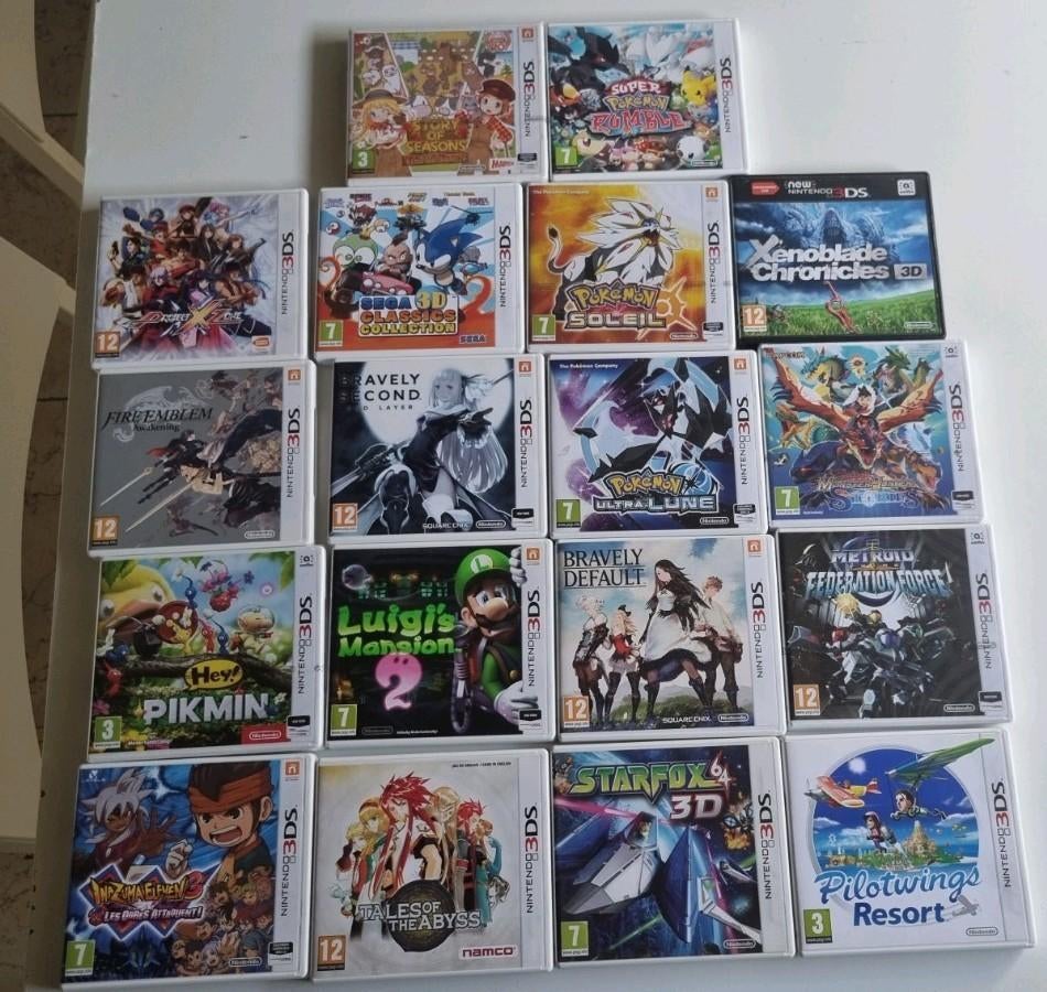 Jeux Nintendo 3ds 2ds DS, Consoles de jeu & Jeux vidéo, Enlèvement ou Envoi, Comme neuf