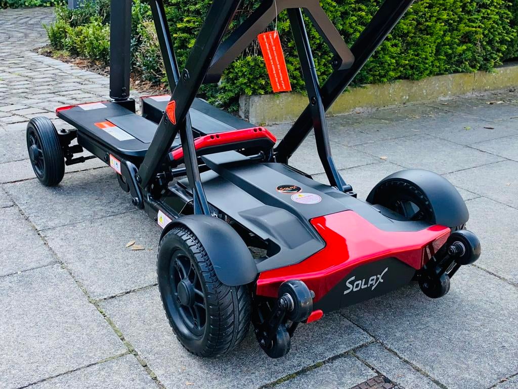 Scootmobiel super Handig opende / sluit Afstandsbediening, Ophalen of Verzenden, Inklapbaar, Zo goed als nieuw, Elektrische rolstoel