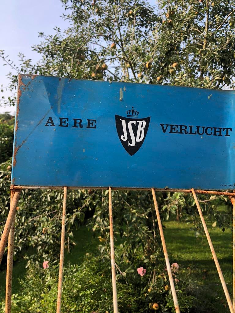 Ancien présentoir en métal, Verzamelen, Merken en Reclamevoorwerpen, Ophalen, Gebruikt