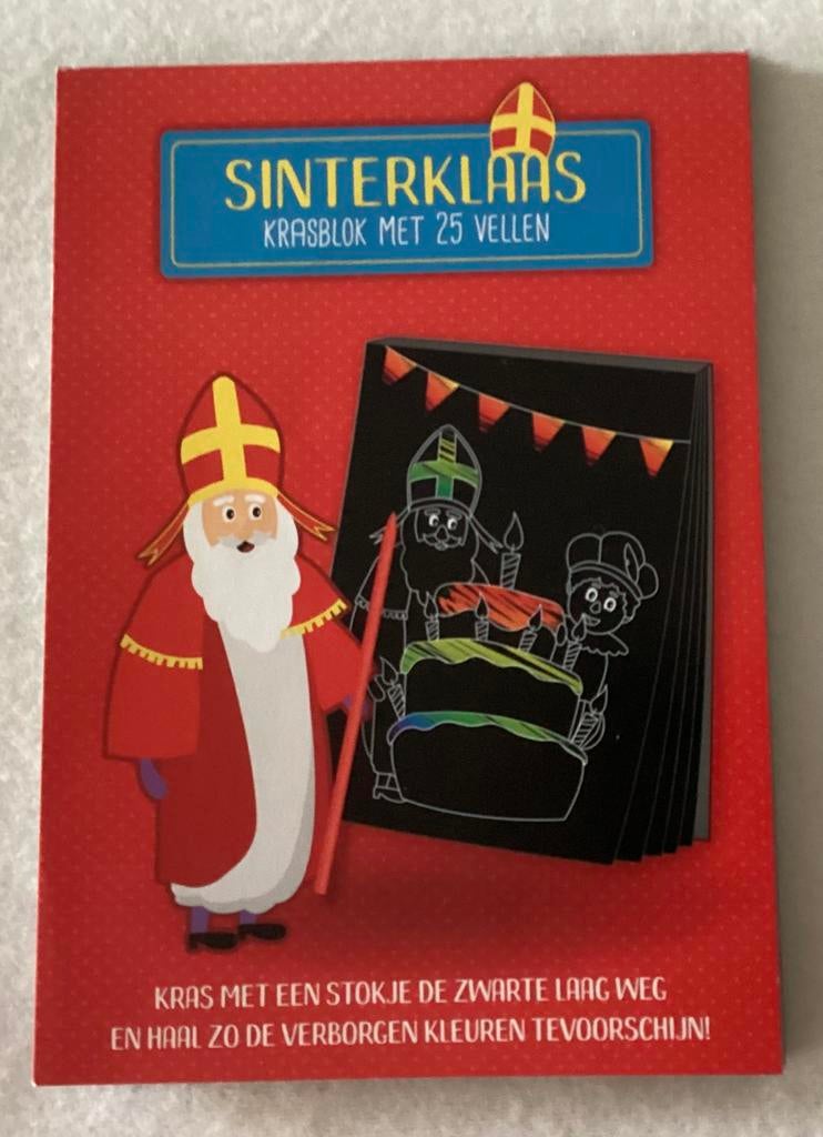 Sinterklaas krasboek, Ophalen, Zo goed als nieuw