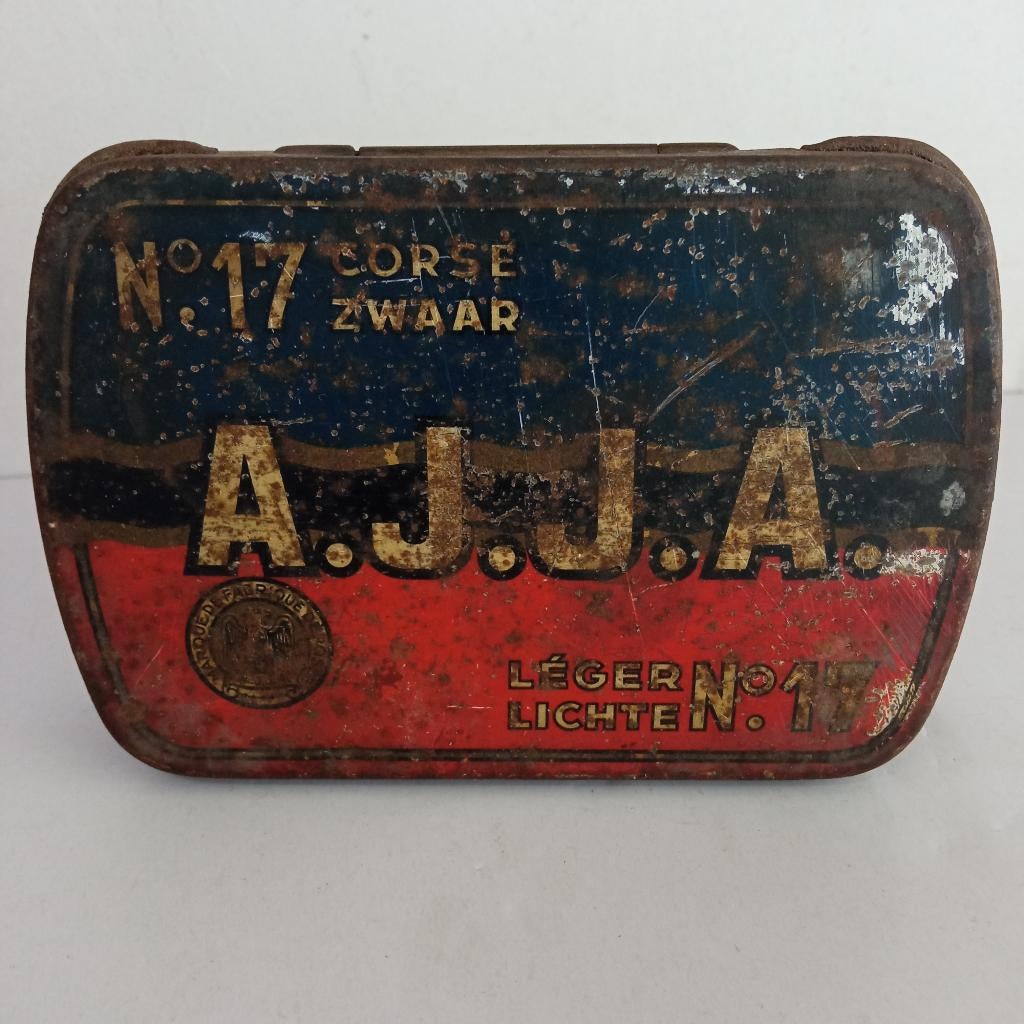 boîte A.J.J.A 17, Enlèvement ou Envoi, Utilisé, Boite à tabac ou Emballage