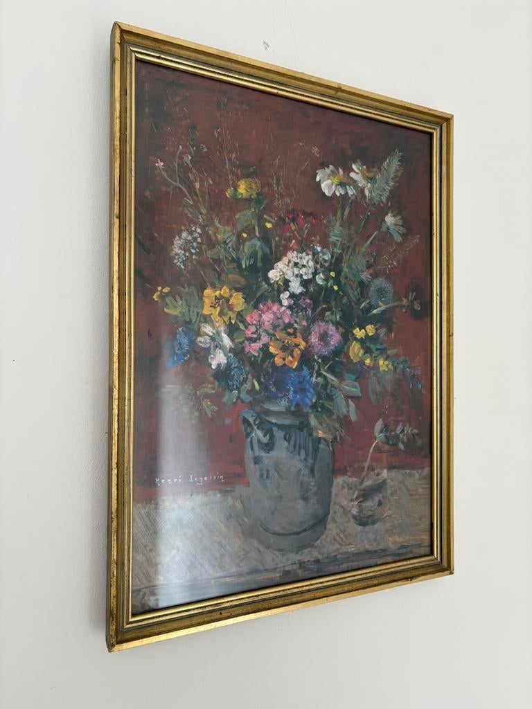 HENRI LOGELAIN kunstdruk, Antiquités & Art, Enlèvement