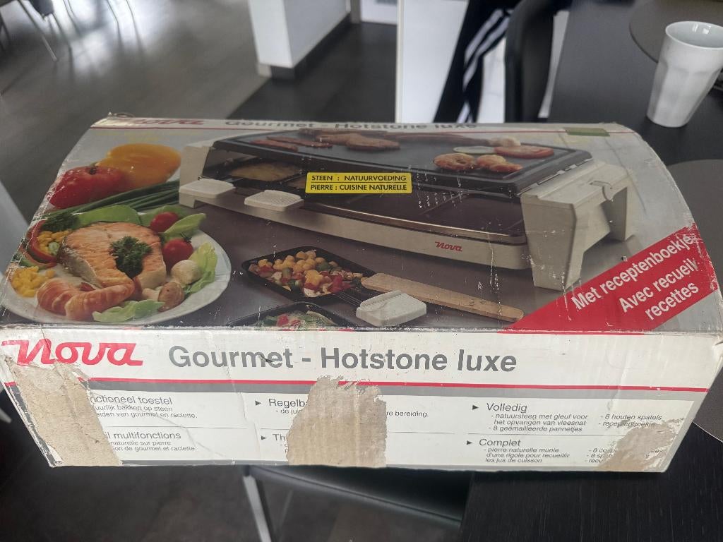 gourmet , steengril, Ophalen, Gebruikt