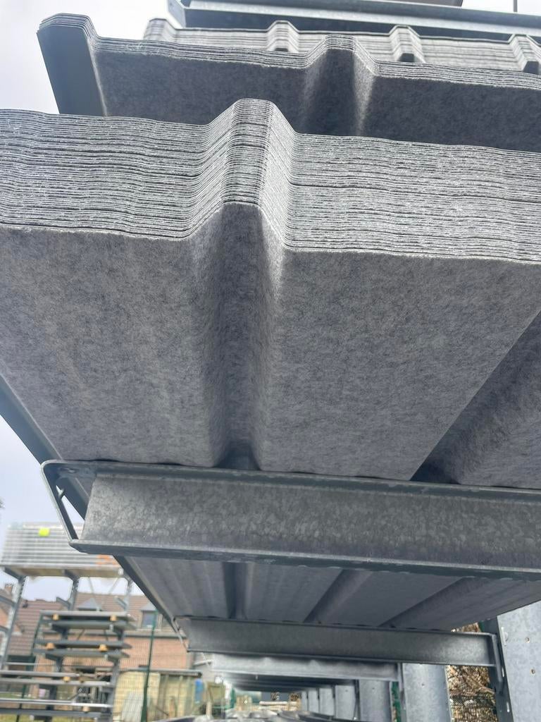 Tôles Anticondensation gris foncé, Jardin & Terrasse, Enlèvement ou Envoi, Comme neuf