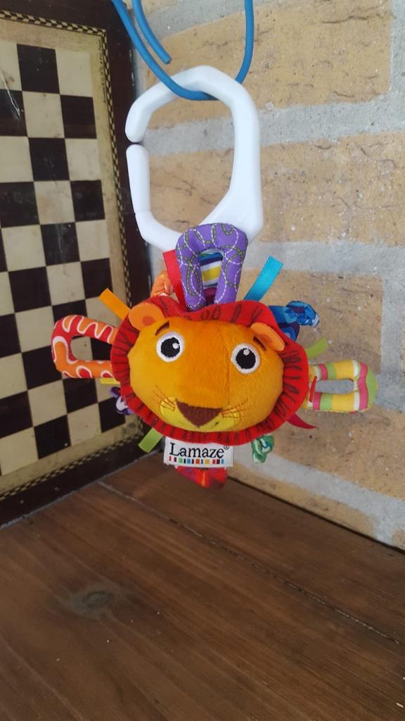Hang speelgoed leeuw lamaze, Kinderen en Baby's, Ophalen of Verzenden, Zo goed als nieuw