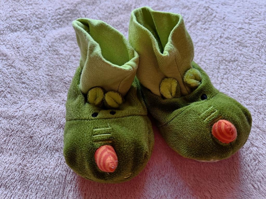 Babyslofjes Lilliputiens (maat 0-6 maanden), Kinderen en Baby's, Slofjes, Ophalen of Verzenden, Zo goed als nieuw, Lilliputiens