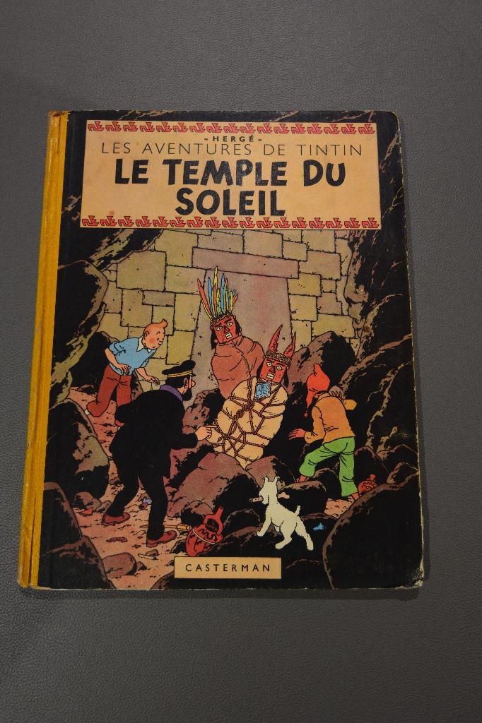 Tintin Hergé EO Le temple du soleil, Enlèvement ou Envoi, Une BD, Utilisé, Hergé