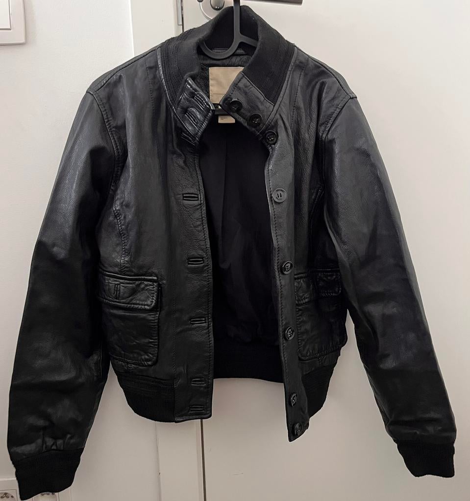 Levi's veste en cuire, Kleding | Dames, Zwart, Zo goed als nieuw, Levi's, Ophalen