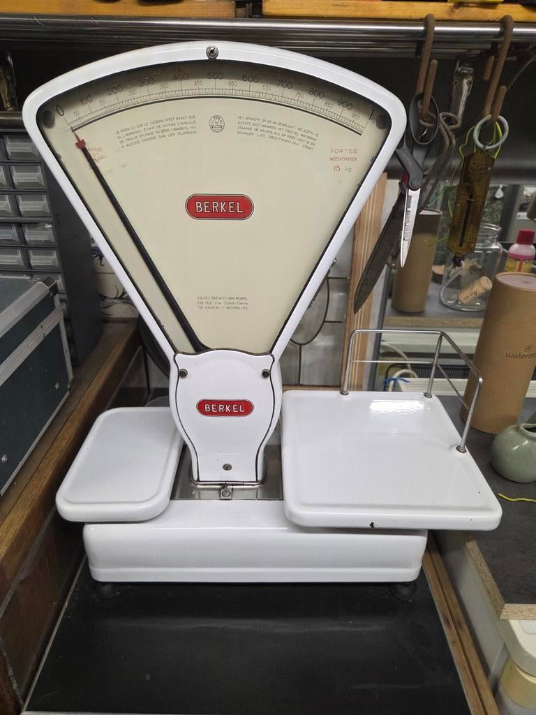 Curiosa weegschaal berkel, Antiek en Kunst, Ophalen