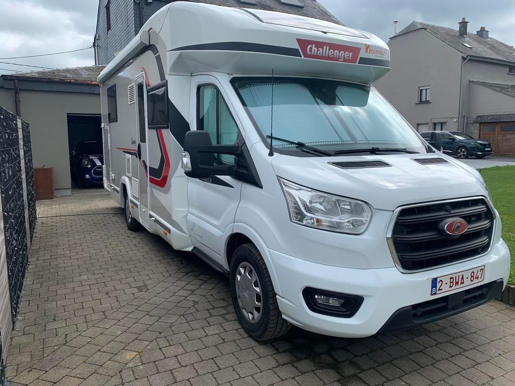 Challenger 348 XLB Edition 2.0/170 automatische camper, Caravans en Kamperen, Mobilhomes, Automaat, Standaard zit, Koelkast, Antidémarrage