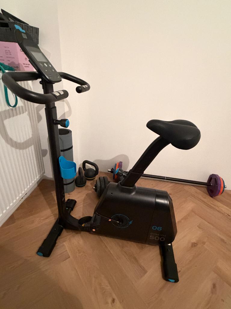 Hometrainer Domyos 500, Sport en Fitness, Ophalen, Zo goed als nieuw, Hometrainer