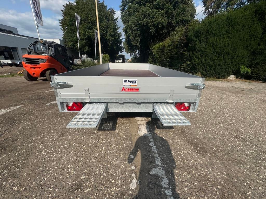Anssems plateau aanhangwagen ASX 3000, Ophalen, Nieuw