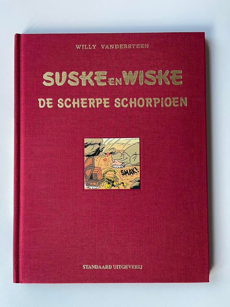 Suske en Wiske luxe de scherpe schorpioen gesigneerd, Boeken, Ophalen of Verzenden, Nieuw