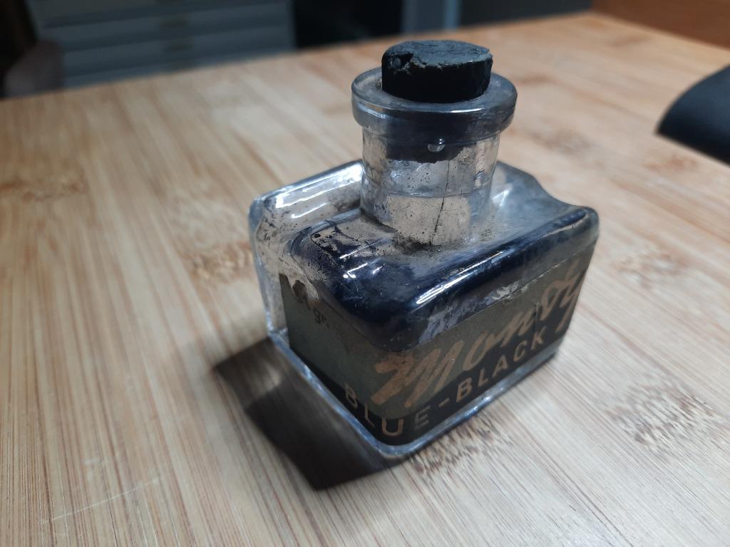 inktpotje Monty glas, Ophalen of Verzenden