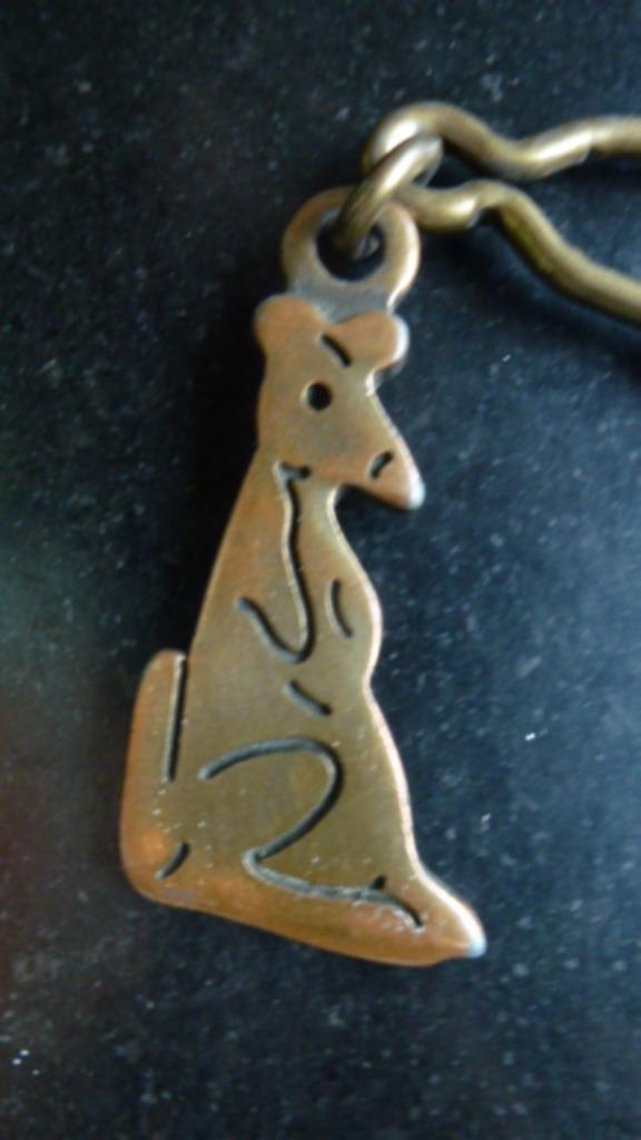 sleutelhanger kangoeroe pelletterie Ca.Gi, Ophalen of Verzenden, Gebruikt, Dier of Natuur