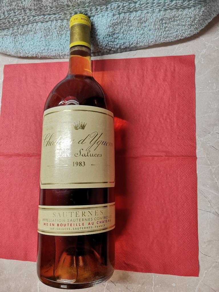magnum chateau yquem 1983 bordeaux sauternes, Verzamelen, Ophalen, Frankrijk, Nieuw, Witte wijn