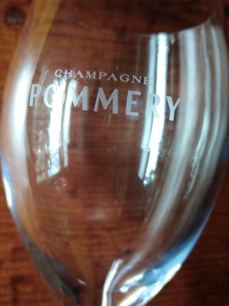 Champagneglazen Pommery, Ophalen of Verzenden