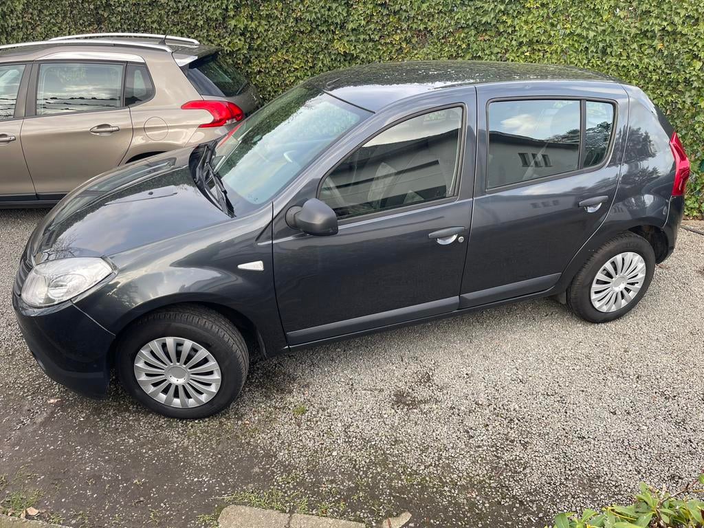 Sandero 1.2i 5drs/AIRCO!!!!!!, Auto's, Euro 5, Zwart, Elektrische ramen, Zwart