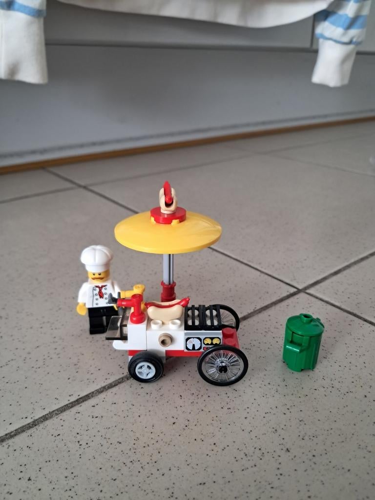 Stand et vendeur de hot dogs Lego, Enlèvement ou Envoi, Comme neuf