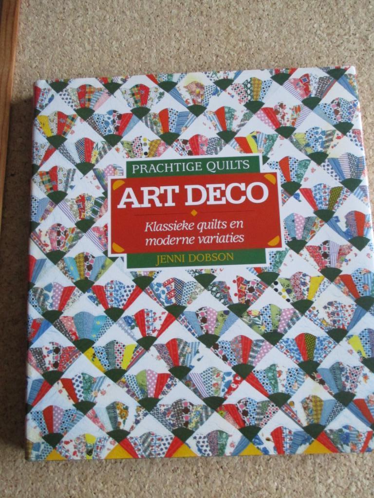 boek art deco quilt - patchwork, Ophalen of Verzenden, Zo goed als nieuw, Overige typen