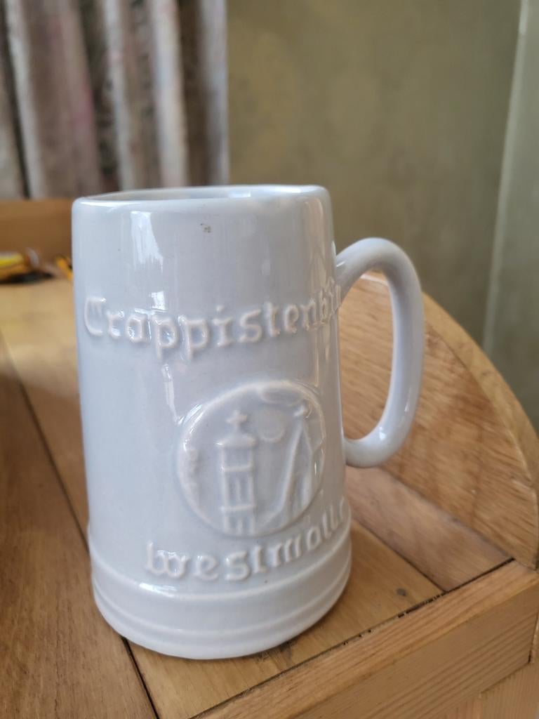 Bierkruik westmalle trappist, Verzamelen, Merken en Reclamevoorwerpen, Ophalen of Verzenden