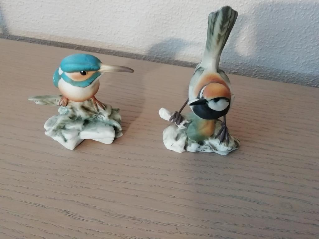 CAPODIMONTE  2VOGELS ITALIE 1970, Ophalen of Verzenden