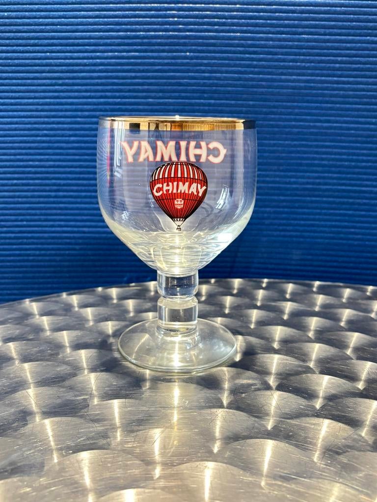 Chimay heteluchtballonglas, Verzamelen, Glas en Drinkglazen, Nieuw, Bierglas, Ophalen of Verzenden