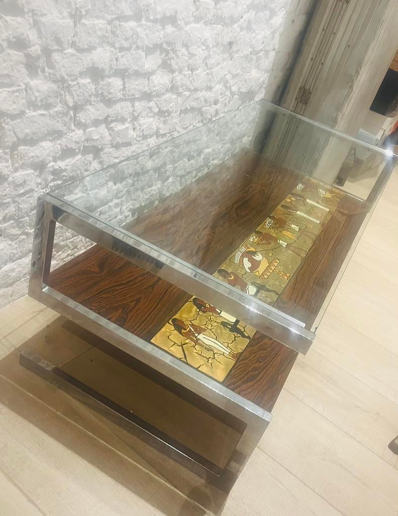 Vintage Denisco Italian Designer Coffee Table, 1960s, Antiquités & Art, Enlèvement