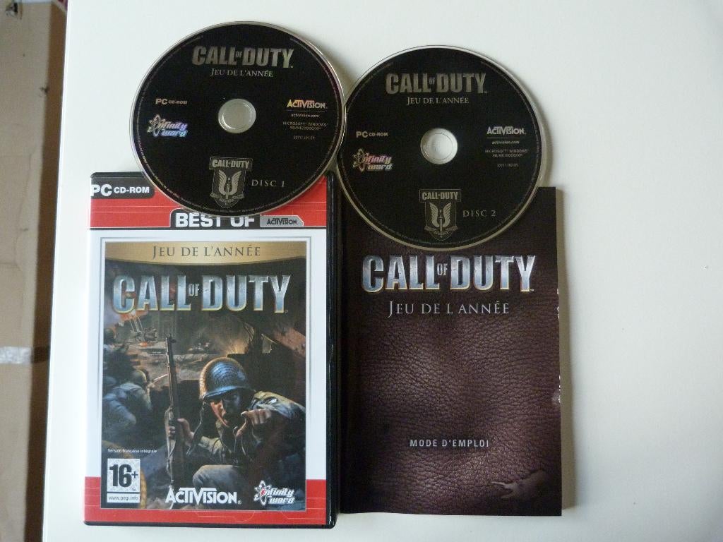 Call Of Duty [PC], Consoles de jeu & Jeux vidéo, Jeux | PC, Comme neuf, Shooter, 1 joueur, À partir de 16 ans, Enlèvement ou Envoi