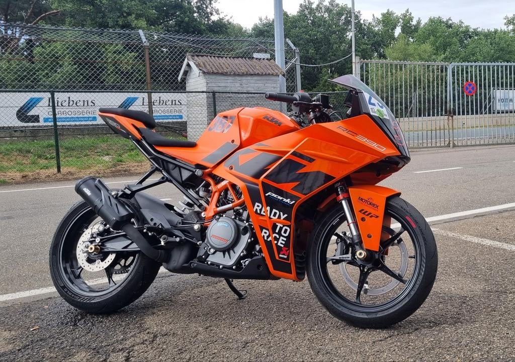 2025 KTM RC 390 Trackday of straat motor. 200km, Motoren, Motoren | KTM, Bedrijf, Super Sport, 373 cc, Minimaal motorrijbewijs A2