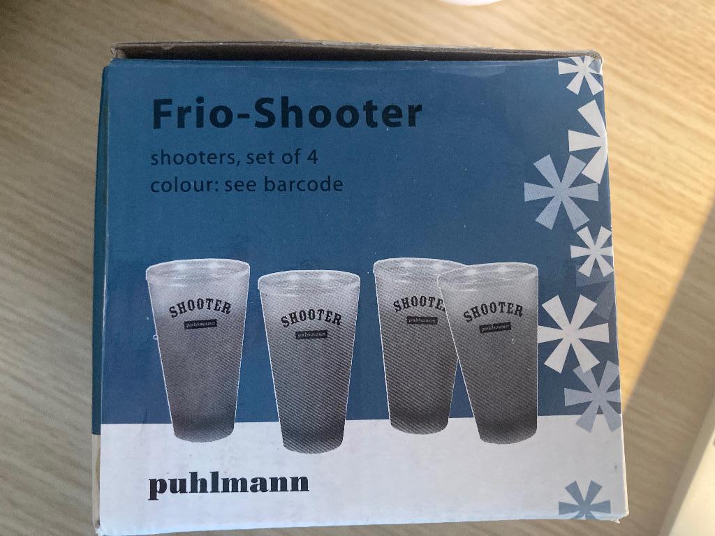 Shotglaasjes voor in diepvries, Ophalen, Nieuw, Borrel- of Shotglas