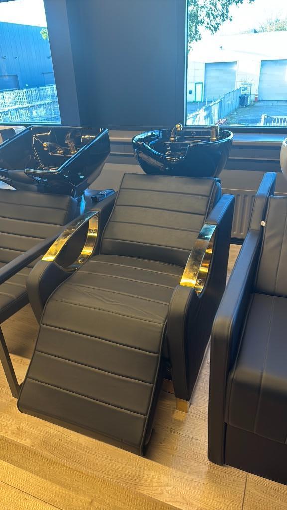 Wasunit Massage Gold kapper wasbak elektrisch relax kapsalon, Enlèvement, Neuf