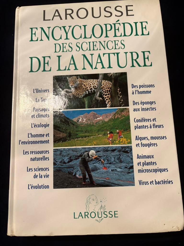 « Encyclopédie des Sciences de la Nature », Livres, Encyclopédies, Utilisé, Animaux, Enlèvement ou Envoi