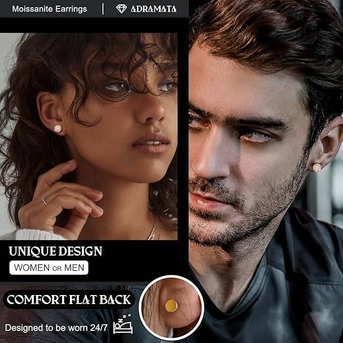 Moissaniet oorbellen voor dames | GRATIS LEVERING, Handtassen en Accessoires, Oorbellen, -, Verzenden, -, Nieuw