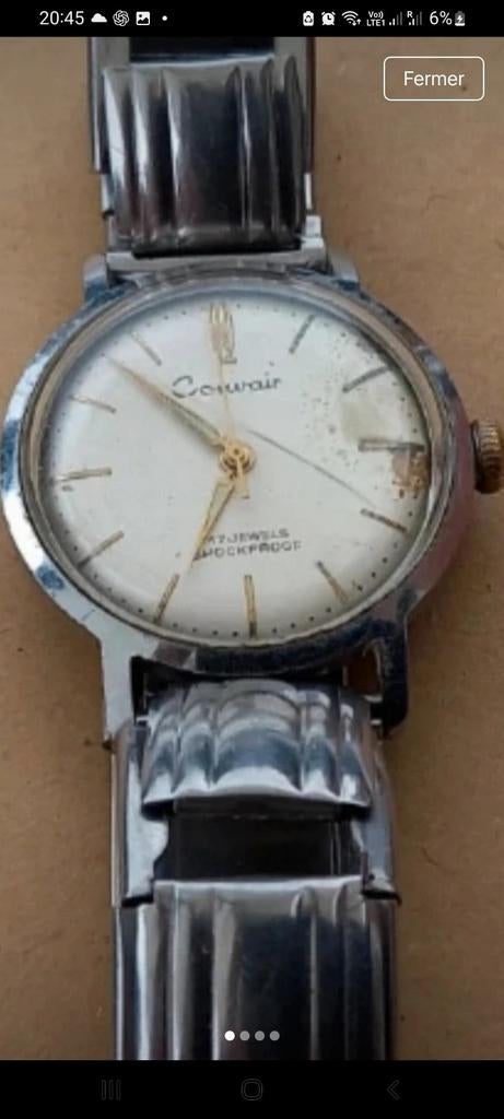 Montre mécanique vintage Convair, Bijoux, Sacs & Beauté, Montres | Femmes