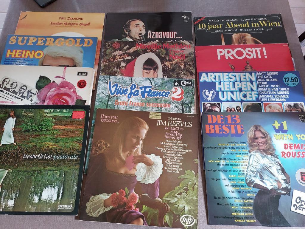 Lot van 12 lp's - diverse genres, Cd's en Dvd's, Vinyl | Overige Vinyl, Ophalen, Gebruikt, 12 inch