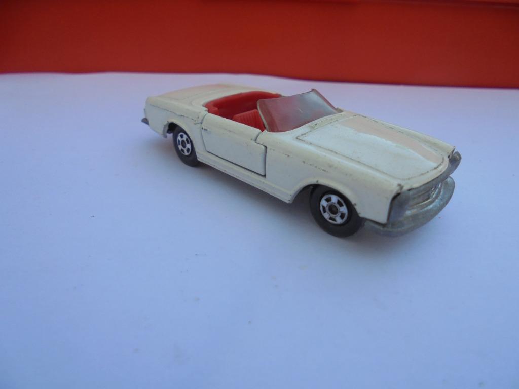 MERCEDES 230 SL MATCHBOX, Enlèvement ou Envoi, Utilisé, Voiture, Matchbox