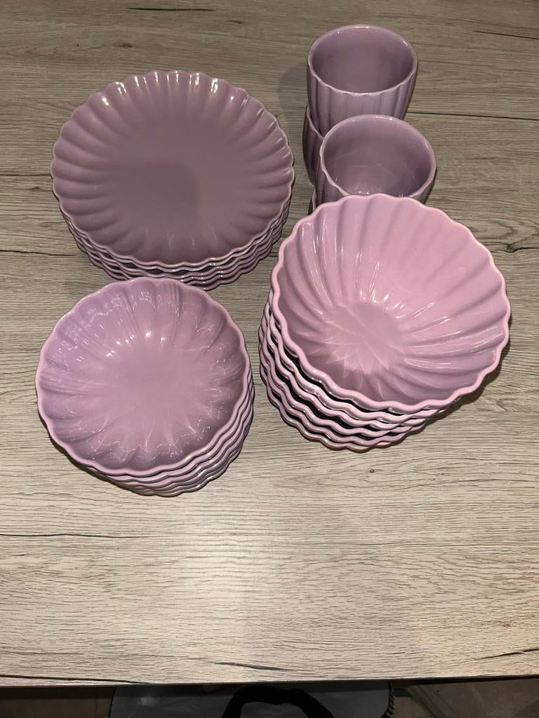 complete service, Maison & Meubles, Enlèvement, Comme neuf, Assiettes(s)