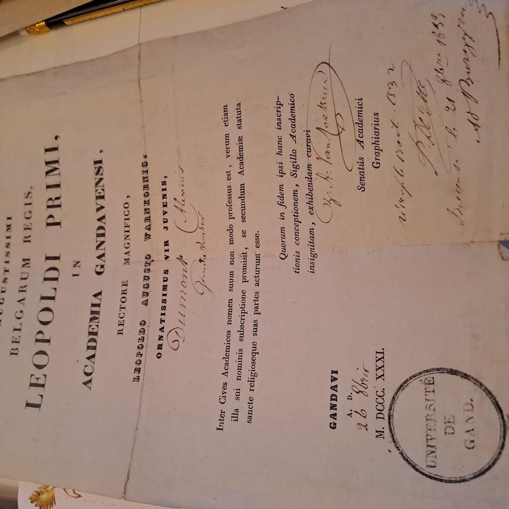 Ancien document, Antiquités & Art, Enlèvement ou Envoi