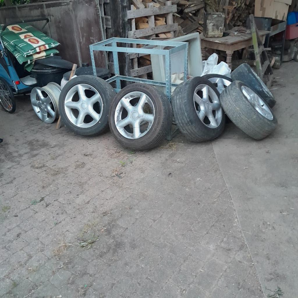 jante +pneu, Ophalen, Gebruikt, 16 inch, Banden en Velgen