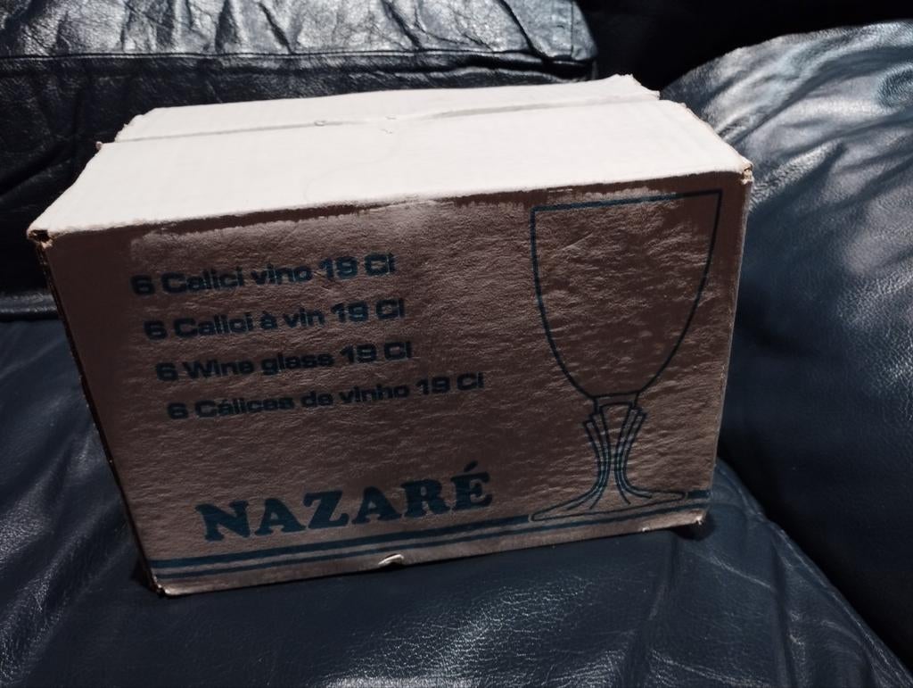 Lot de 6 verres à vin, Maison & Meubles, Enlèvement ou Envoi