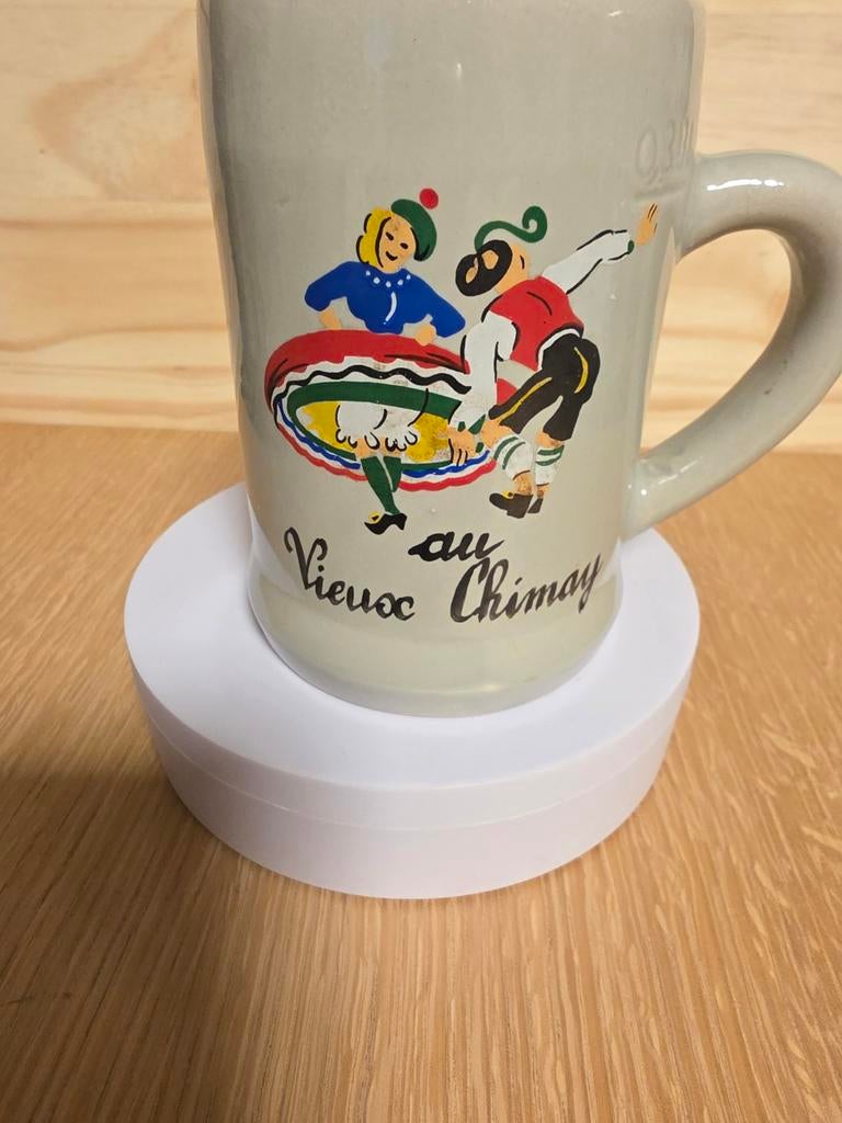 Superbe rare chope chimay 33 ctl, Collections, Enlèvement ou Envoi