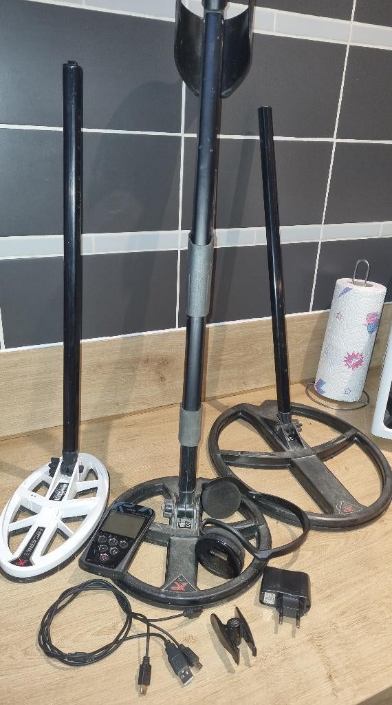 détecteur de métaux, Hobby en Vrije tijd, Metaaldetectors, Gebruikt, Meer dan 30 cm, XP, Discriminatie metaaldetectie, Instelbare gevoeligheid