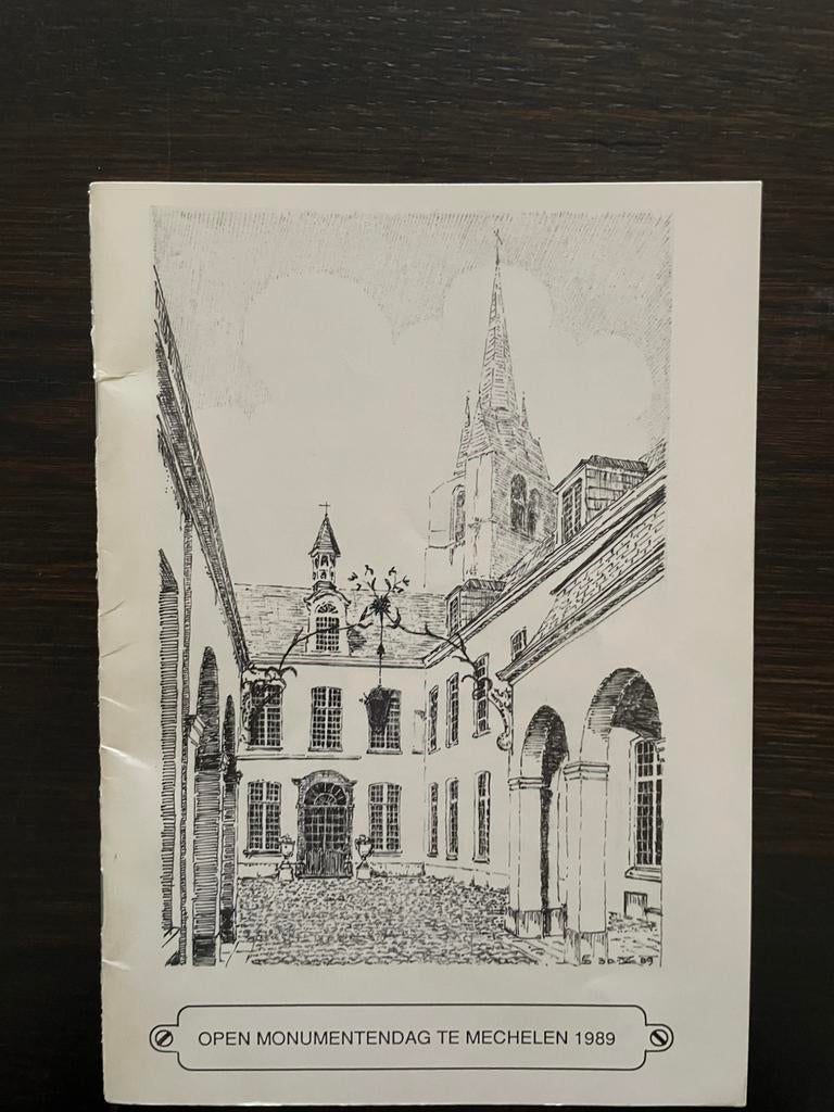 Open Monumentendag te Mechelen 1989, Ophalen of Verzenden, Gelezen