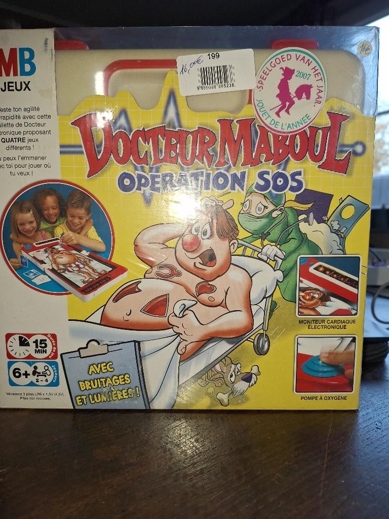 DOCTEUR MABOUL OPERATION SOS, Cinq joueurs ou plus, Enlèvement ou Envoi, Utilisé