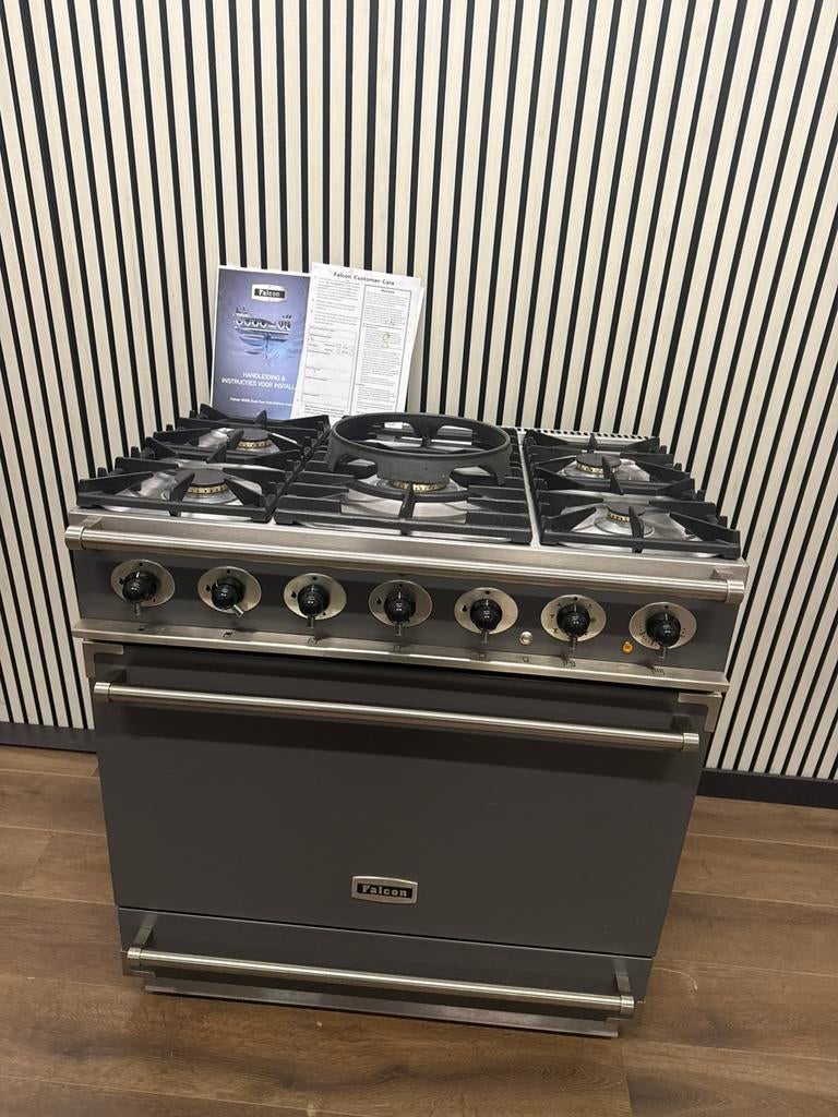 Luxe Fornuis Falcon 900S Dual Fuel Gas Elektro 90 cm, Electroménager, Cuisinières, Gaz, Classe énergétique A ou plus économe, Enlèvement ou Envoi