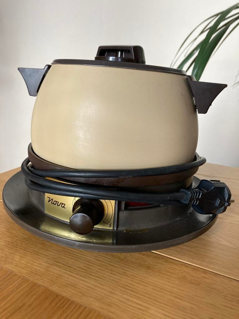 Nova fonduepot fonduepan, Elektronische apparatuur, Ophalen, Gebruikt