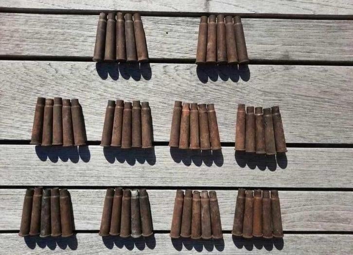 50 x .303 British Lee Enfield ww2 40-45, Collections, Objets militaires | Général, Enlèvement ou Envoi
