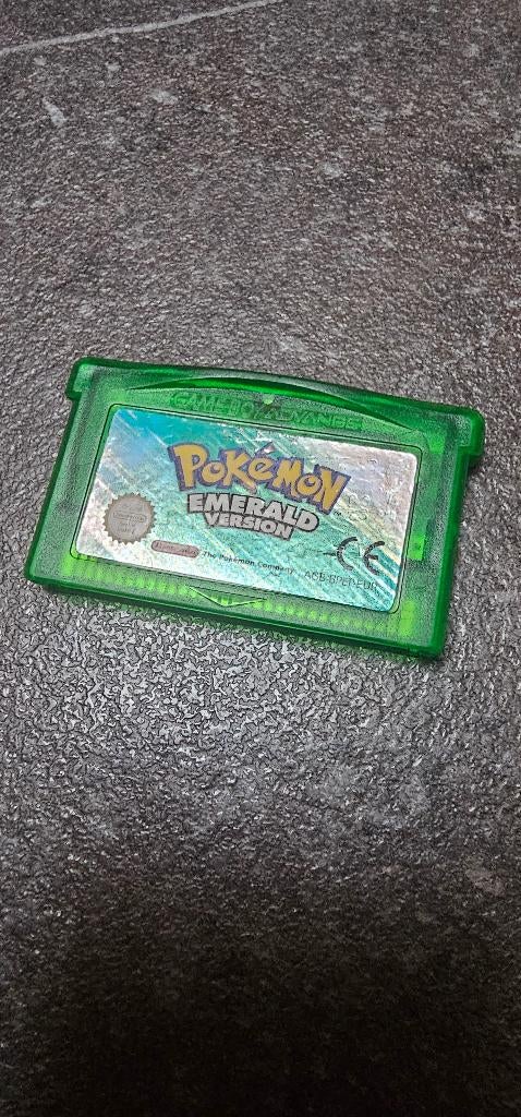 GBA Pokémon Emerald, Games en Spelcomputers, Games | Nintendo Game Boy, Ophalen of Verzenden, Gebruikt