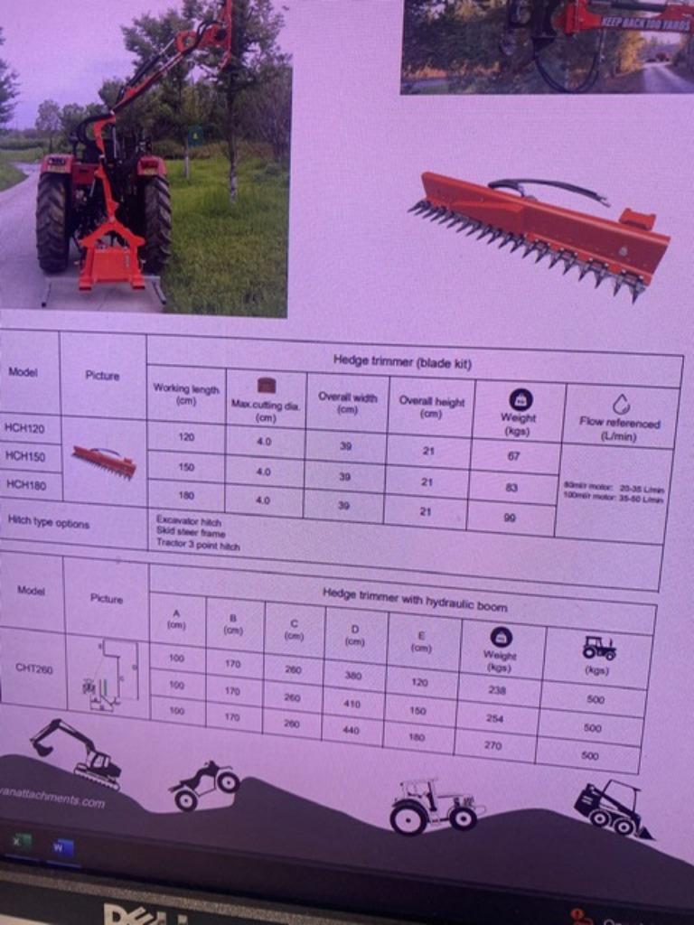 hydraulische heggenschaar voor minitractors, Articles professionnels, Agriculture | Outils, Cultures, Labour, Enlèvement